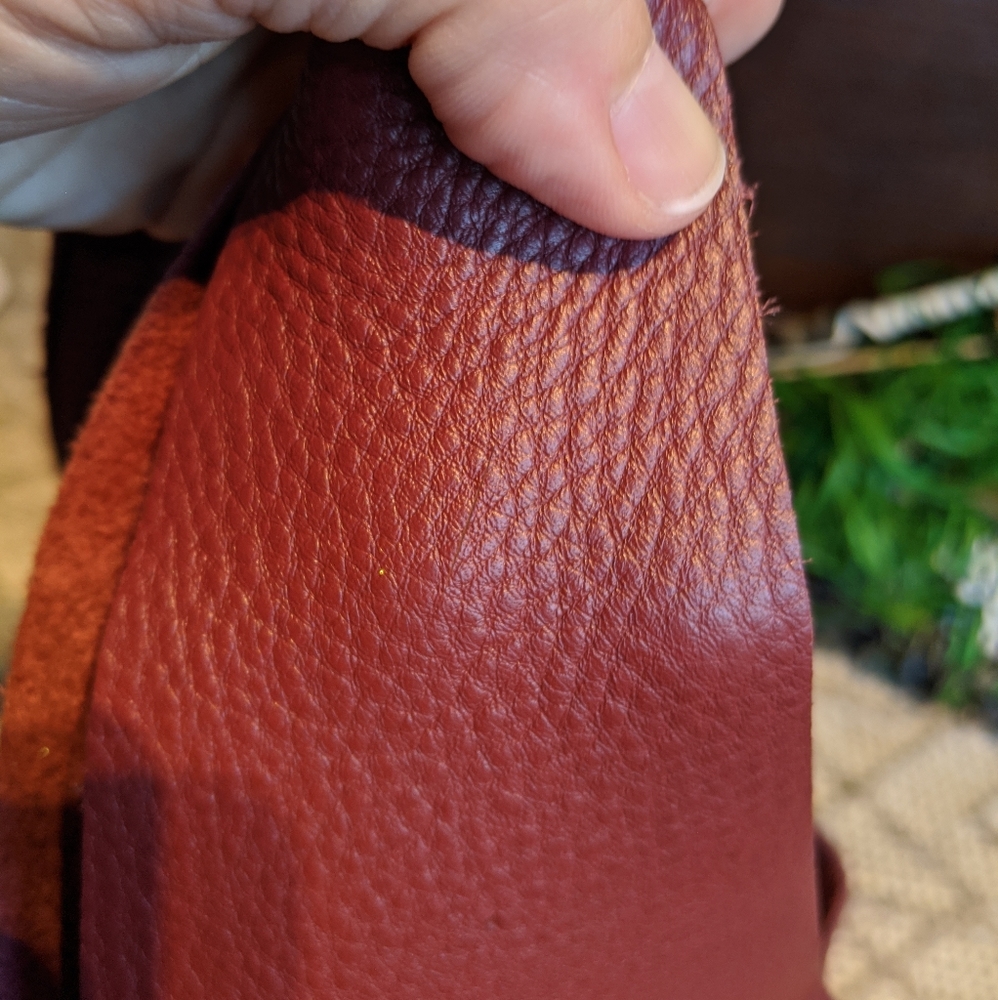 🛍️SOLD🛍️Hammitt crimson hobo and wallet set - Picture 8 of 8